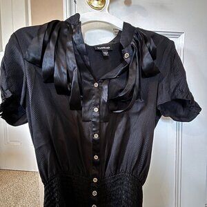 Bebe Black Blouse